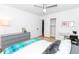 Bedroom with hardwood floors, modern decor and open closet at 308 Greenwood Ave, Decatur, GA 30030