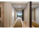 Elegant hallway with hardwood floors and views into the main living space at 3630 Peachtree Ne Rd # 3207, Atlanta, GA 30326