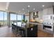 Spacious kitchen featuring stainless steel appliances and city views at 3630 Peachtree Ne Rd # 3207, Atlanta, GA 30326