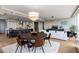 Open-concept living space with combined living, dining, and kitchen areas at 3630 Peachtree Ne Rd # 3207, Atlanta, GA 30326