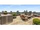 Relaxing outdoor patio featuring cozy seating and stunning city views at 3630 Peachtree Ne Rd # 3207, Atlanta, GA 30326