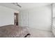 Bedroom features neutral tones, and modern ceiling fan at 815 Regal Sw Ln, Atlanta, GA 30331