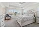 Serene main bedroom with tray ceiling, plush carpet, and ample natural light at 815 Regal Sw Ln, Atlanta, GA 30331