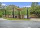 Community dog park featuring artificial shade and fenced in areas at 1137 Liberty Nw Pkwy, Atlanta, GA 30318