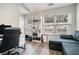 Bright office space featuring a large window for natural light, built in shelving at 1137 Liberty Nw Pkwy, Atlanta, GA 30318