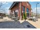 Six Bridges Brewery offers outdoor dining in a welcoming space with covered garage doors at 2004 Cortland Rd, Milton, GA 30009