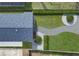 Aerial view showcases the landscaped yard with unique stone walkway and manicured greenery at 907 Oakhill Sw Ave, Atlanta, GA 30310