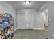 The spacious pantry provides plenty of storage with wire racks and double door closet at 1119 Riverbend Club Se Dr, Atlanta, GA 30339