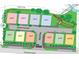 Community lot layout showcasing available properties, ideal for real estate planning and investment purposes at 155 Alcovy Ter, Alpharetta, GA 30009
