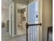 Hallway view featuring a bathroom and bedroom at 2186 Mainsail Dr, Marietta, GA 30062