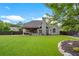 Well-maintained backyard with a large, green lawn, framed by a privacy fence at 416 Battlefield Creek Dr, Marietta, GA 30064