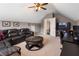 Spacious bonus room area with a sleek workstation setup at 416 Battlefield Creek Dr, Marietta, GA 30064