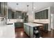 Beautiful kitchen featuring shaker cabinets, stainless appliances, and a center island at 416 Battlefield Creek Dr, Marietta, GA 30064