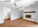Cozy basement with fireplace and adjoining bathroom at 4347 Pleasant Ridge Rd, Decatur, GA 30034
