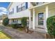 Inviting front entrance showcases well-manicured landscaping and clear door with house number at 4347 Pleasant Ridge Rd, Decatur, GA 30034