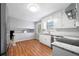 Modern kitchen with stainless steel appliances and granite countertops at 4347 Pleasant Ridge Rd, Decatur, GA 30034