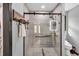 Modern bathroom features large glass shower with rain shower head at 2619 Kellogg Creek Rd, Acworth, GA 30102