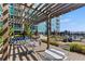 Comfortable outdoor lounge area with dining and lounging for resident relaxation at 943 Peachtree Ne St # 2002, Atlanta, GA 30309