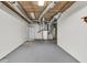 Unfinished basement features exposed piping, utility and a shower at 2009 Shipwreck Ct, Buford, GA 30518