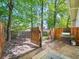 Outdoor space with fenced yard, concrete patio, and stainless steel grill, great for outdoor entertaining at 2102 Palmyra Se Dr, Marietta, GA 30067