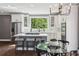 A modern kitchen featuring stainless steel appliances, gray walls, and quartz countertops at 900 Crossfire Nw Rdg, Marietta, GA 30064