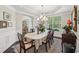 Traditional dining room with a large window providing ample natural light at 2315 Saddle Brook Trce, Cumming, GA 30040