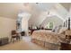 Spacious bedroom with carpet, vaulted ceilings, a ceiling fan and natural light at 299 Saint Marys Nw Ln, Marietta, GA 30064