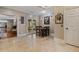 Bright breakfast area with seating for four, open to kitchen and views to the backyard at 299 Saint Marys Nw Ln, Marietta, GA 30064