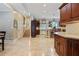 Spacious kitchen featuring tile flooring, stainless appliances, and an adjacent breakfast area at 299 Saint Marys Nw Ln, Marietta, GA 30064