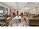Open living space with hardwood floors, elegant furniture, and a view of the yard at 299 Saint Marys Nw Ln, Marietta, GA 30064