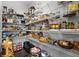 Well-organized pantry with plentiful storage and shelving for optimal kitchen organization at 4188 Fawn Ivy Ln, Marietta, GA 30064