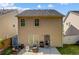 Backyard with outdoor seating and grill area at 102 Hill Crest Cir, Hiram, GA 30141