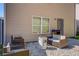Outdoor patio features comfortable seating and a gas grill at 102 Hill Crest Cir, Hiram, GA 30141