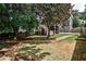 Fenced backyard with stone drainage and plenty of room for outdoor activities at 144 Park Dr, Decatur, GA 30030