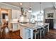 Modern kitchen with a large island, stainless steel appliances, and a gas range at 144 Park Dr, Decatur, GA 30030