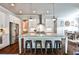 Spacious kitchen with an island, stainless steel appliances, and eat in dining area at 144 Park Dr, Decatur, GA 30030