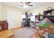 Bedroom featuring desk, natural light, and plenty of storage at 2816 Pine Meadow Dr, Marietta, GA 30066