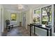 Inviting entryway with tile flooring, natural light and views of the home's exterior at 1195 Oglethorpe Ne Ave, Atlanta, GA 30319