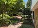 Side yard features privacy and mature landscaping at 3312 Winter Wood Ct, Marietta, GA 30062