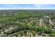 Aerial view of a residential neighborhood with lush green trees, and well-maintained homes at 4680 Glen Level Dr, Sugar Hill, GA 30518