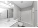 Bright bathroom with a shower, vanity, and tub at 6252 Shenfield Ln, Union City, GA 30291