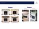 Standard and upgrade options for fireplace surrounds, including Avalon and Majestic at 135 Alcovy Ter, Alpharetta, GA 30009