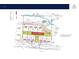 Community site plan with lot numbers and addresses along Alcovey Terrace and Thompson Street at 135 Alcovy Ter, Alpharetta, GA 30009