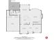 Detailed floor plan showing room dimensions and layout of the home at 7035 W Mountain Xing, Cumming, GA 30041