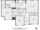 Detailed floor plan showcasing bedrooms, bathrooms, walk-in closets, laundry and living spaces layout in square feet at 7035 W Mountain Xing, Cumming, GA 30041
