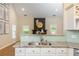 Bright kitchen with granite countertops and an open view to the living area at 2918 Arbor Creek Ln, Atlanta, GA 30340