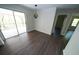Cozy dining room with modern lighting and sliding glass door at 343 Ridge Pine Dr, Canton, GA 30114