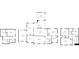 Comprehensive floor plan providing a bird's-eye view of the home's layout across three floors at 3563 Castleridge Dr, Tucker, GA 30084