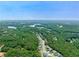 Aerial view of the Great Sky community nestled between lush trees and a serene lake at 159 Sunshower Rdg, Canton, GA 30114