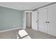 Spacious bedroom featuring a large closet, neutral paint, carpet flooring and crown molding at 159 Sunshower Rdg, Canton, GA 30114